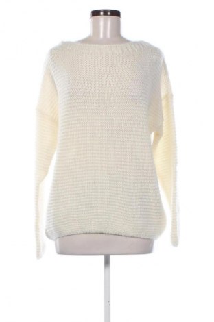 Дамски пуловер United Colors Of Benetton, Размер L, Цвят Бял, Цена 30,16 €