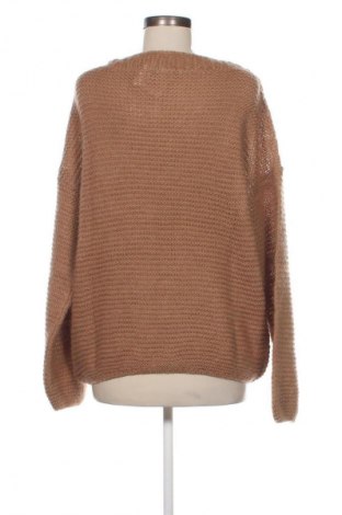 Дамски пуловер United Colors Of Benetton, Размер XL, Цвят Кафяв, Цена 28,63 €