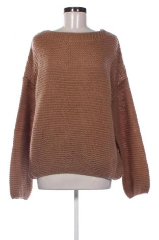 Pulover de femei United Colors Of Benetton, Mărime L, Culoare Maro, Preț 182,99 Lei