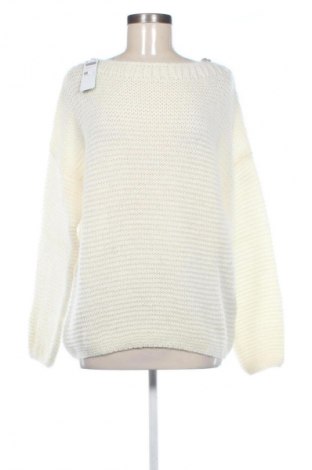 Női pulóver United Colors Of Benetton, Méret L, Szín Fehér, Ár 12 729 Ft