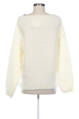 Női pulóver United Colors Of Benetton, Méret L, Szín Fehér, Ár 12 729 Ft