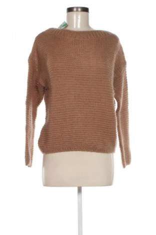 Γυναικείο πουλόβερ United Colors Of Benetton, Μέγεθος XS, Χρώμα Καφέ, Τιμή 38,99 €