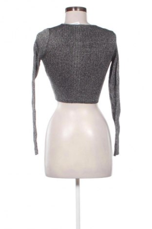 Дамски пуловер Zara, Размер S, Цвят Сребрист, Цена 15,84 €
