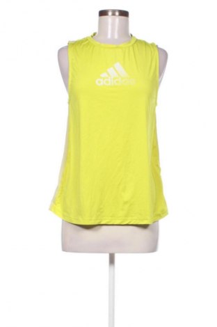 Damen Sporttop Adidas, Größe XS, Farbe Gelb, Preis € 14,62