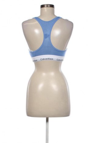 Damen Sporttop Calvin Klein, Größe S, Farbe Blau, Preis 23,99 €
