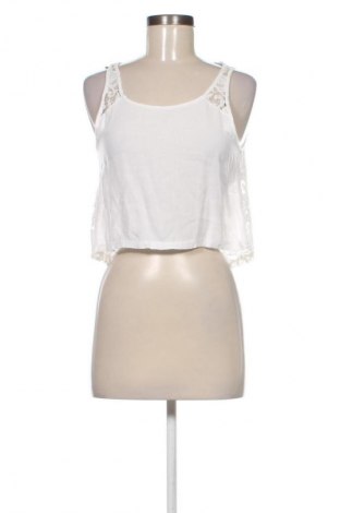 Γυναικείο τοπ Pull&Bear, Μέγεθος S, Χρώμα Λευκό, Τιμή 12,99 €