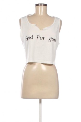 Top de femei SHEIN, Mărime XL, Culoare Alb, Preț 58,99 Lei