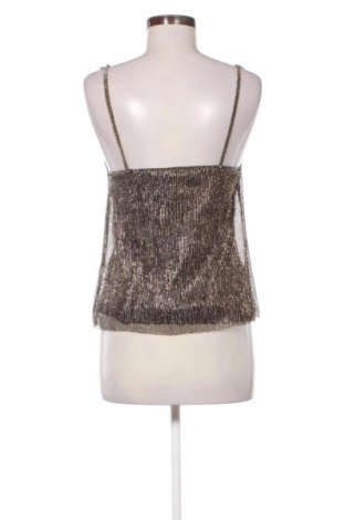 Damski top Stradivarius, Rozmiar S, Kolor Złocisty, Cena 70,99 zł