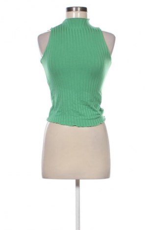Top de femei Stradivarius, Mărime S, Culoare Verde, Preț 63,99 Lei