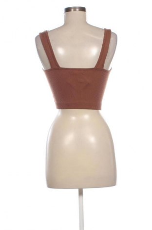 Top de femei Stradivarius, Mărime S, Culoare Maro, Preț 55,99 Lei