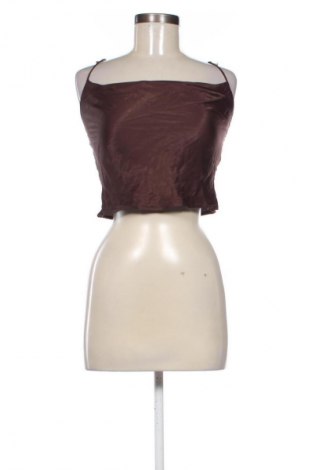 Дамски топ Zara, Размер XS, Цвят Кафяв, Цена 9,00 €