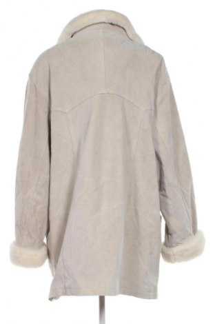 Δερμάτινο γυναικείο παλτό Unbranded, Μέγεθος XXL, Χρώμα Γκρί, Τιμή 129,99 €