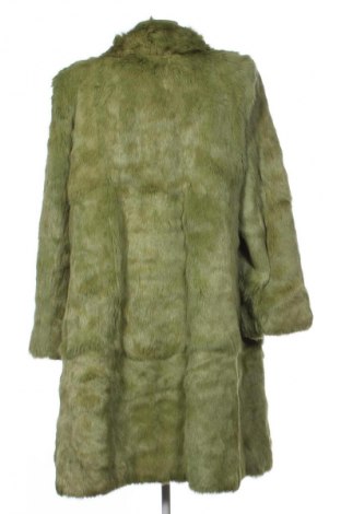 Δερμάτινο γυναικείο παλτό Unbranded, Μέγεθος L, Χρώμα Πράσινο, Τιμή 132,99 €