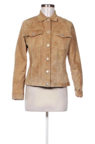 Dámská kožená bunda  B-Street, Velikost L, Barva Béžová, Cena  519,00 Kč