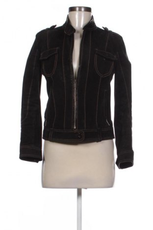 Γυναικείο δερμάτινο μπουφάν Banana Republic, Μέγεθος M, Χρώμα Μαύρο, Τιμή 66,99 €