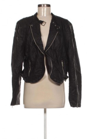Дамско кожено яке City Chic, Размер L, Цвят Черен, Цена 9,71 €