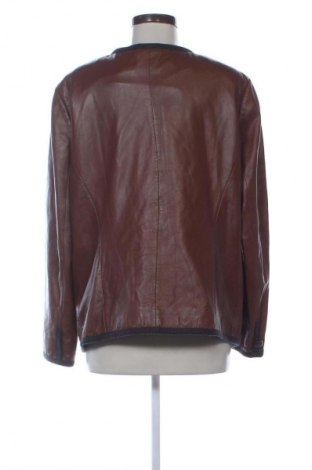 Дамско кожено яке Elegance Paris, Размер XXL, Цвят Кафяв, Цена 52,66 €