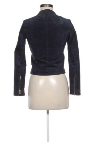 Geacă de piele pentru femei Mango, Mărime XS, Culoare Albastru, Preț 149,99 Lei