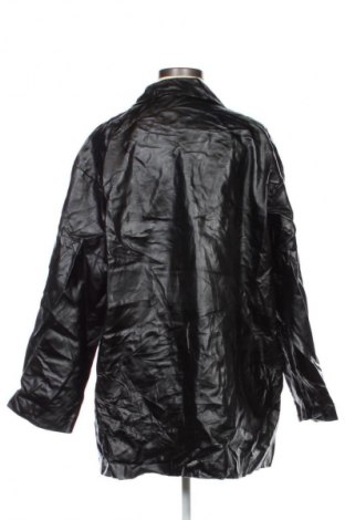 Dámská kožená bunda  SHEIN, Velikost XL, Barva Černá, Cena  299,00 Kč