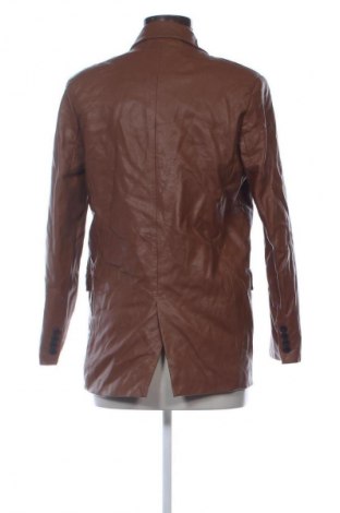 Dámská kožená bunda  Stradivarius, Velikost S, Barva Hnědá, Cena  418,00 Kč