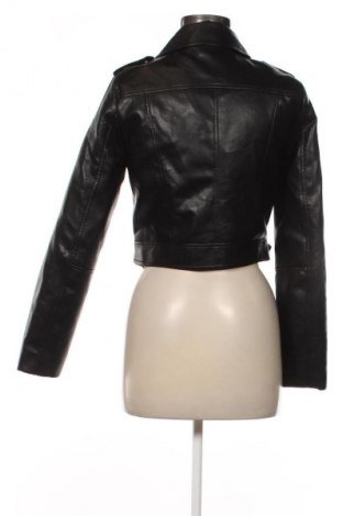 Dámská kožená bunda  Stradivarius, Velikost M, Barva Černá, Cena  879,00 Kč