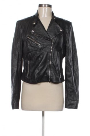 Дамско кожено яке Studio AR, Размер L, Цвят Черен, Цена 41,41 €