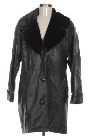 Дамско кожено яке Unbranded, Размер XL, Цвят Черен, Цена 45,50 €