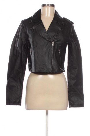 Дамско кожено яке Unbranded, Размер M, Цвят Черен, Цена 31,69 €