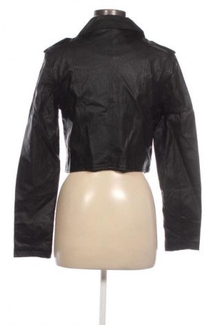 Дамско кожено яке Unbranded, Размер M, Цвят Черен, Цена 31,69 €