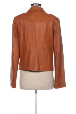 Дамско кожено яке Unbranded, Размер M, Цвят Оранжев, Цена 30,67 €