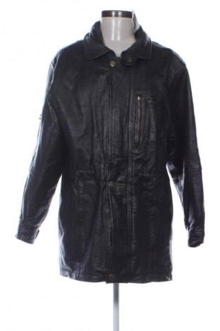 Geacă de piele pentru femei Unbranded, Mărime S, Culoare Negru, Preț 100,57 Lei