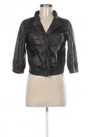 Geacă de piele pentru femei mbyM, Mărime S, Culoare Negru, Preț 378,99 Lei