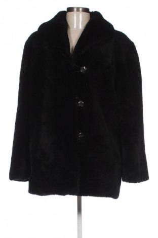 Дамско кожено палто Unbranded, Размер XL, Цвят Черен, Цена 84,98 €