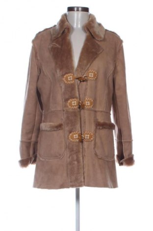 Дамско палто Unbranded, Размер L, Цвят Бежов, Цена 41,41 €