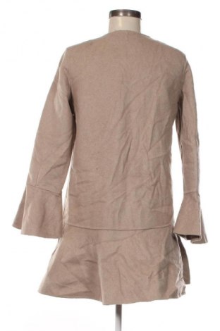 Damski płaszcz Zara, Rozmiar XS, Kolor Beżowy, Cena 195,99 zł