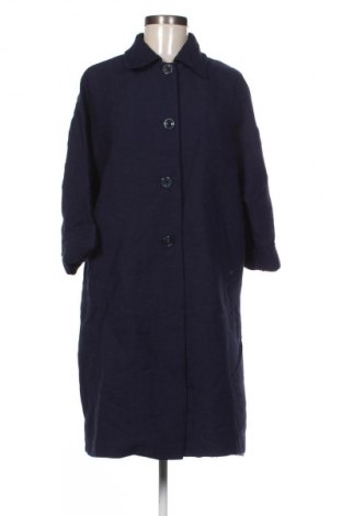 Palton de femei Zara, Mărime L, Culoare Albastru, Preț 111,99 Lei