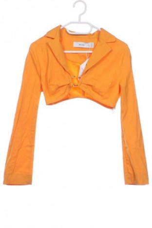 Dámské sako  Bershka, Velikost XS, Barva Žlutá, Cena  136,00 Kč