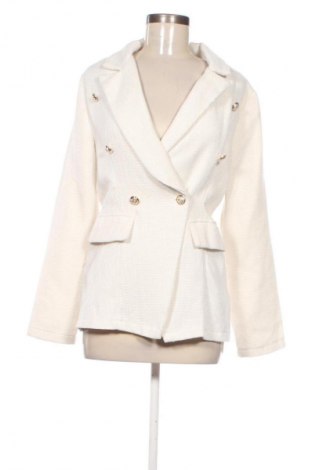 Дамско сако SHEIN, Размер L, Цвят Екрю, Цена 12,75 €