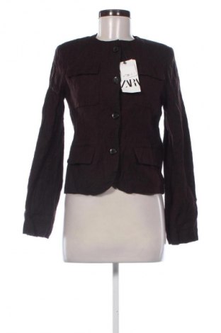 Női blézer Zara, Méret S, Szín Barna, Ár 16 109 Ft