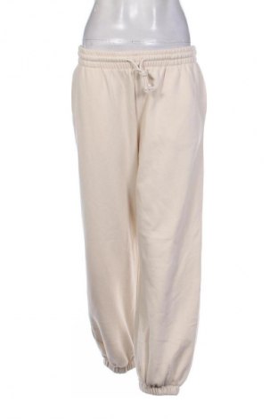 Damskie spodnie sportowe Zara, Rozmiar M, Kolor ecru, Cena 83,97 zł