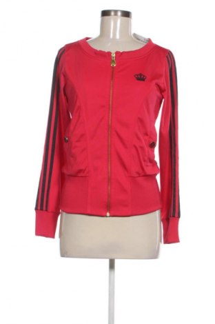 Дамско спортно горнище Adidas, Размер M, Цвят Червен, Цена 21,98 €