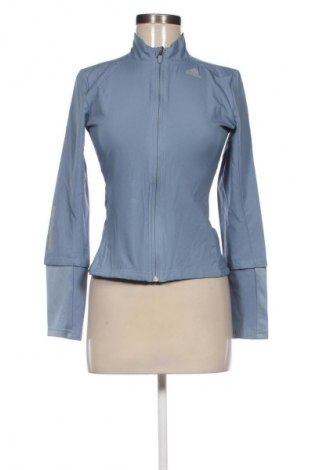 Дамско спортно горнище Adidas, Размер XXS, Цвят Син, Цена 12,78 €
