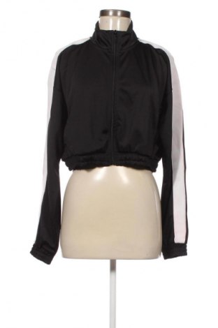 Дамско спортно горнище Bershka, Размер L, Цвят Черен, Цена 12,27 €