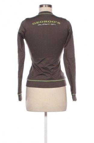 Дамско спортно горнище Georgo's, Размер S, Цвят Сив, Цена 5,78 €
