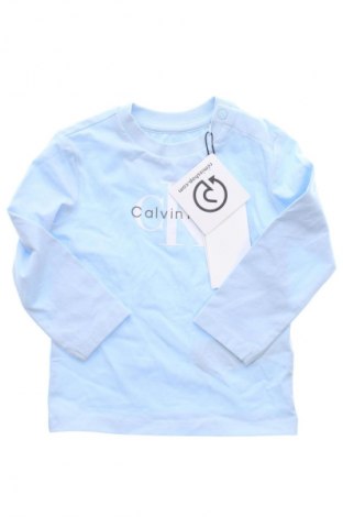 Детска блуза Calvin Klein Jeans, Размер 6-9m/ 68-74 см, Цвят Син, Цена 19,94 €
