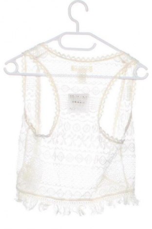 Kinder Strickjacke H&M L.O.G.G., Größe 11-12y/ 152-158 cm, Farbe Weiß, Preis 4,99 €