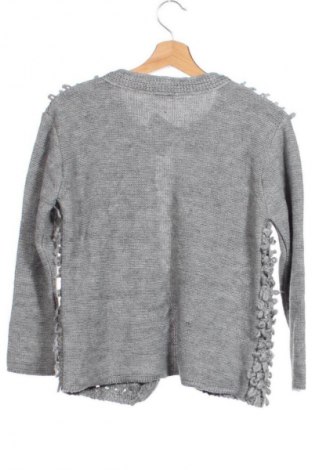 Kinder Strickjacke Unbranded, Größe 11-12y/ 152-158 cm, Farbe Grau, Preis 2,99 €