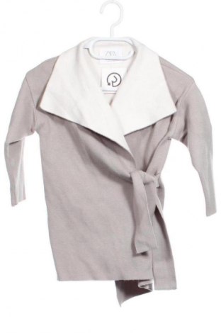 Dziecięcy kardigan Zara, Rozmiar 6-7y/ 122-128 cm, Kolor Szary, Cena 11,99 zł