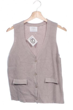 Kinder Strickjacke Zara, Größe 12-13y/ 158-164 cm, Farbe Grau, Preis 2,99 €