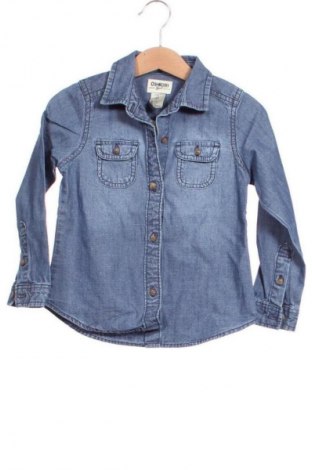 Kinderhemd Oshkosh, Größe 4-5y/ 110-116 cm, Farbe Blau, Preis 7,67 €